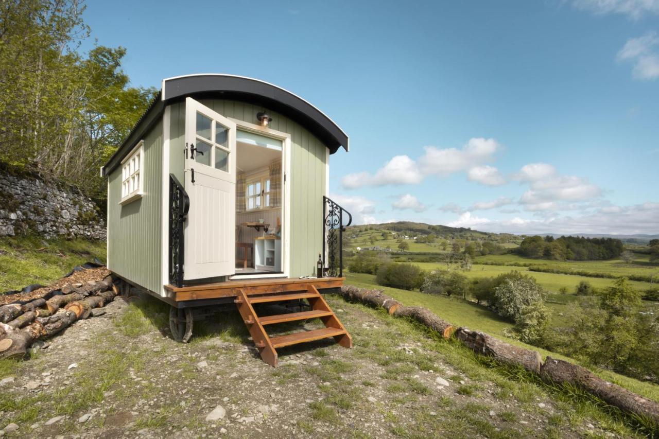 The Heron Shepherds Hut At Lyth Valley Brigsteer Екстер'єр фото
